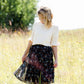Rusty Floral Flowy Midi Skirt - FINAL SALE Skirts
