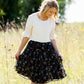 Rusty Floral Flowy Midi Skirt - FINAL SALE Skirts
