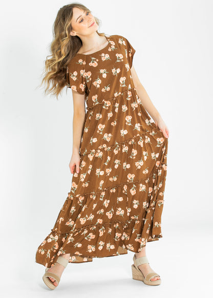 Rya Tiered Maxi Dress IC Dresses