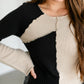 Rylee Raw Seam Bell Sleeve Sweater FF Tops