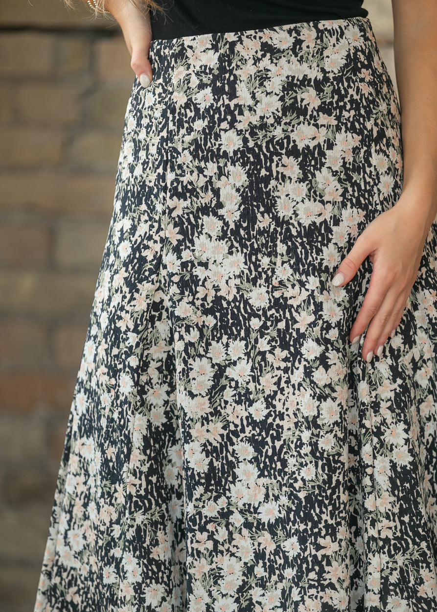 Sadie & Sage® Painted Fields Midi Skirt FF Skirts