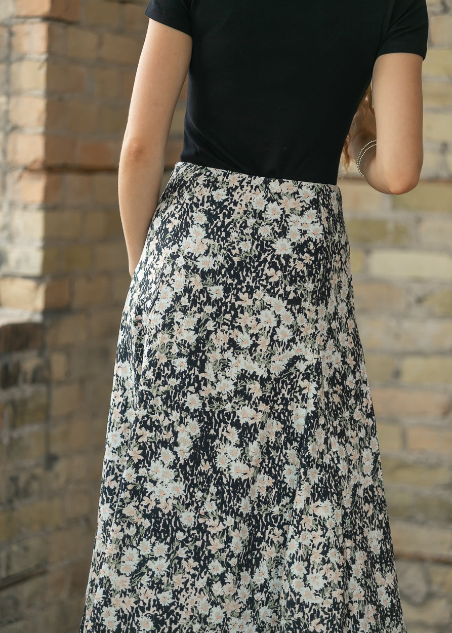 Sadie & Sage® Painted Fields Midi Skirt FF Skirts
