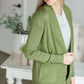 Sage Long Sleeve Sweater Cardigan - FINAL SALE Tops