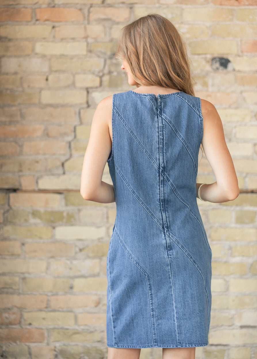 Sage the Label® Fireplace Denim Dress FF Dresses