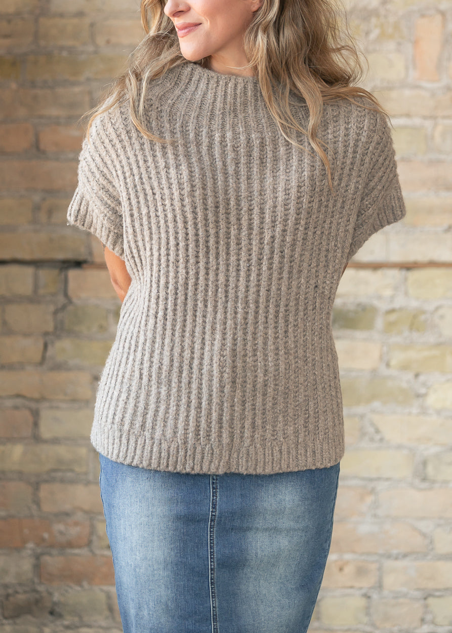 Sage the Label® Granger Turtleneck Sleeveless Sweater FF Tops
