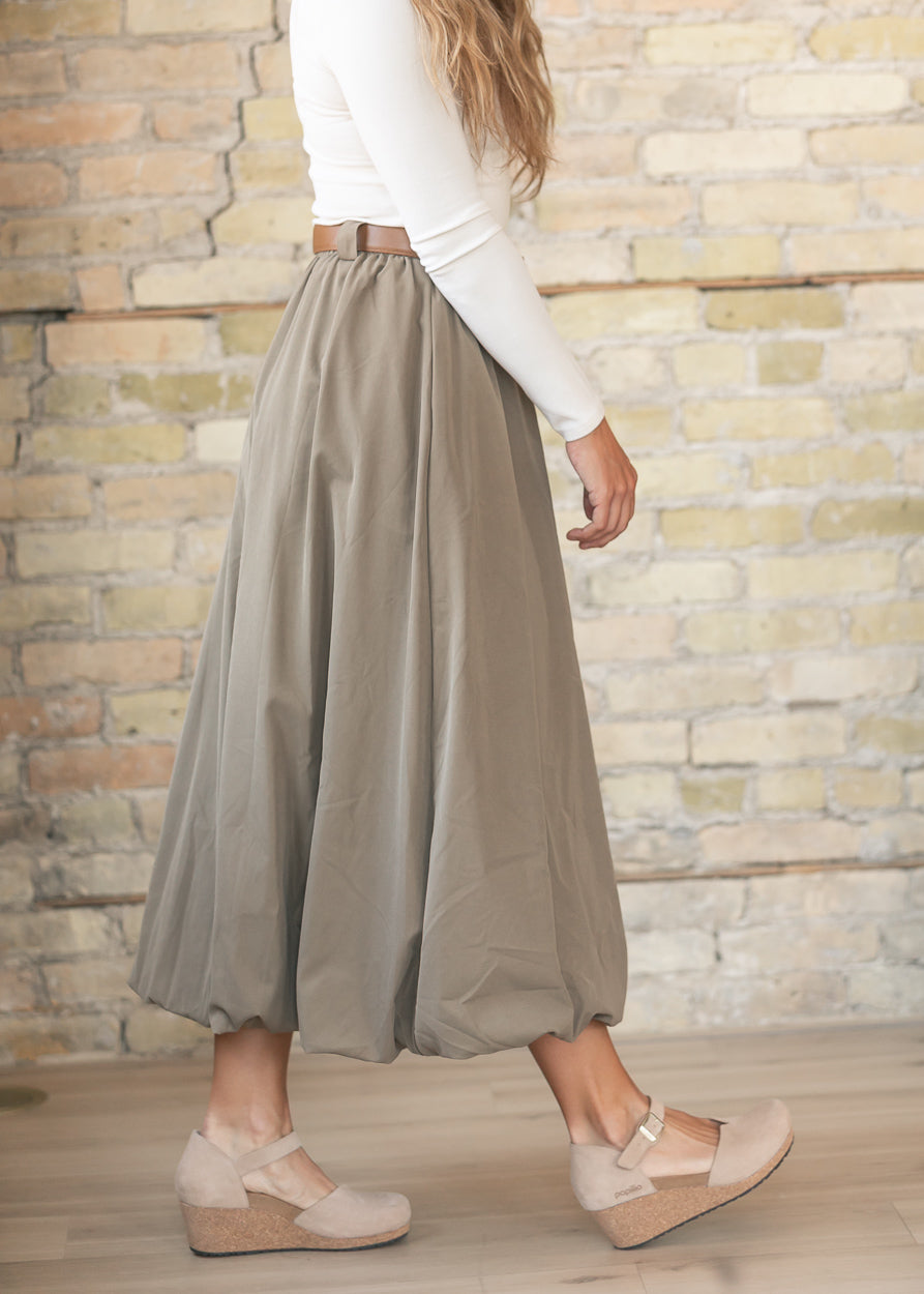 Sage the Label® Village Belted Midi Skirt FF Skirts