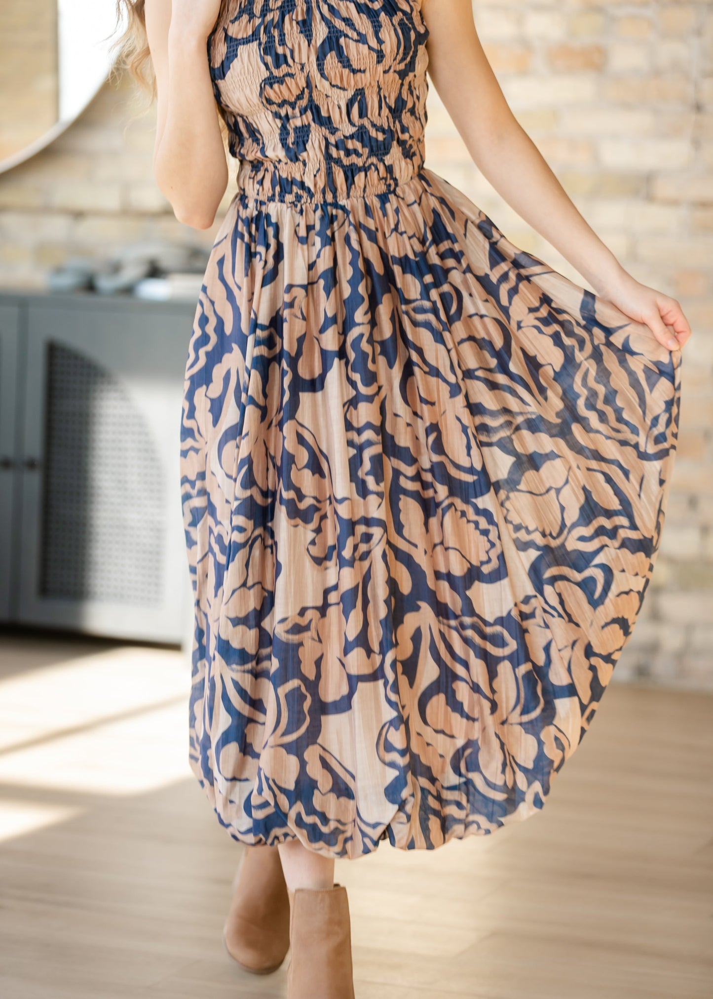 SAGE THE LABEL® Wild City Midi Dress FF Dresses