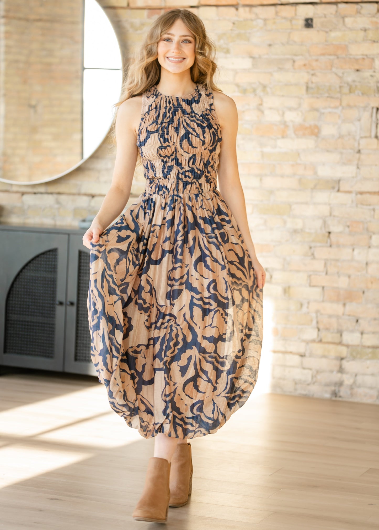 SAGE THE LABEL® Wild City Midi Dress FF Dresses