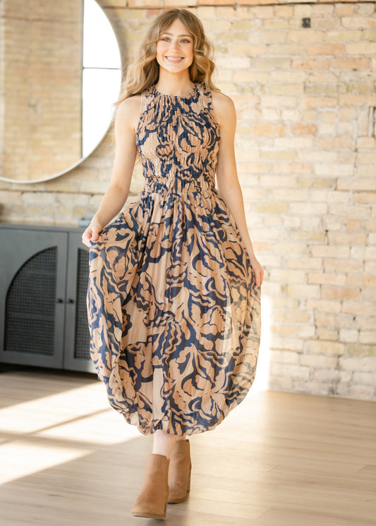 SAGE THE LABEL® Wild City Midi Dress FF Dresses