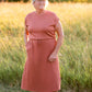 Sami Terracotta Knit Midi Dress - FINAL SALE IC Dresses