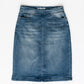 Sandra Vintage Wash Midi Skirt Skirts
