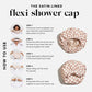 Satin Lined Flexi Shower Cap Accessories