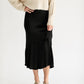 Satin Straight Fit Maxi Skirt FF Skirts