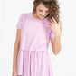 Scoop Neck Peplum Top - FINAL SALE Tops