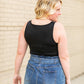 Scoop Neck Seamless Layering Tank Top Tops