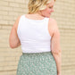 Scoop Neck Seamless Layering Tank Top Tops