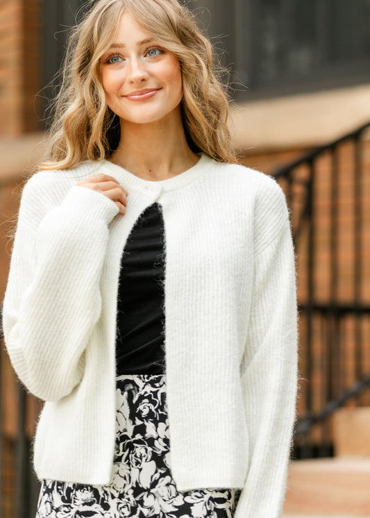 Scottie Single Button Cardigan FF Layering Essentials