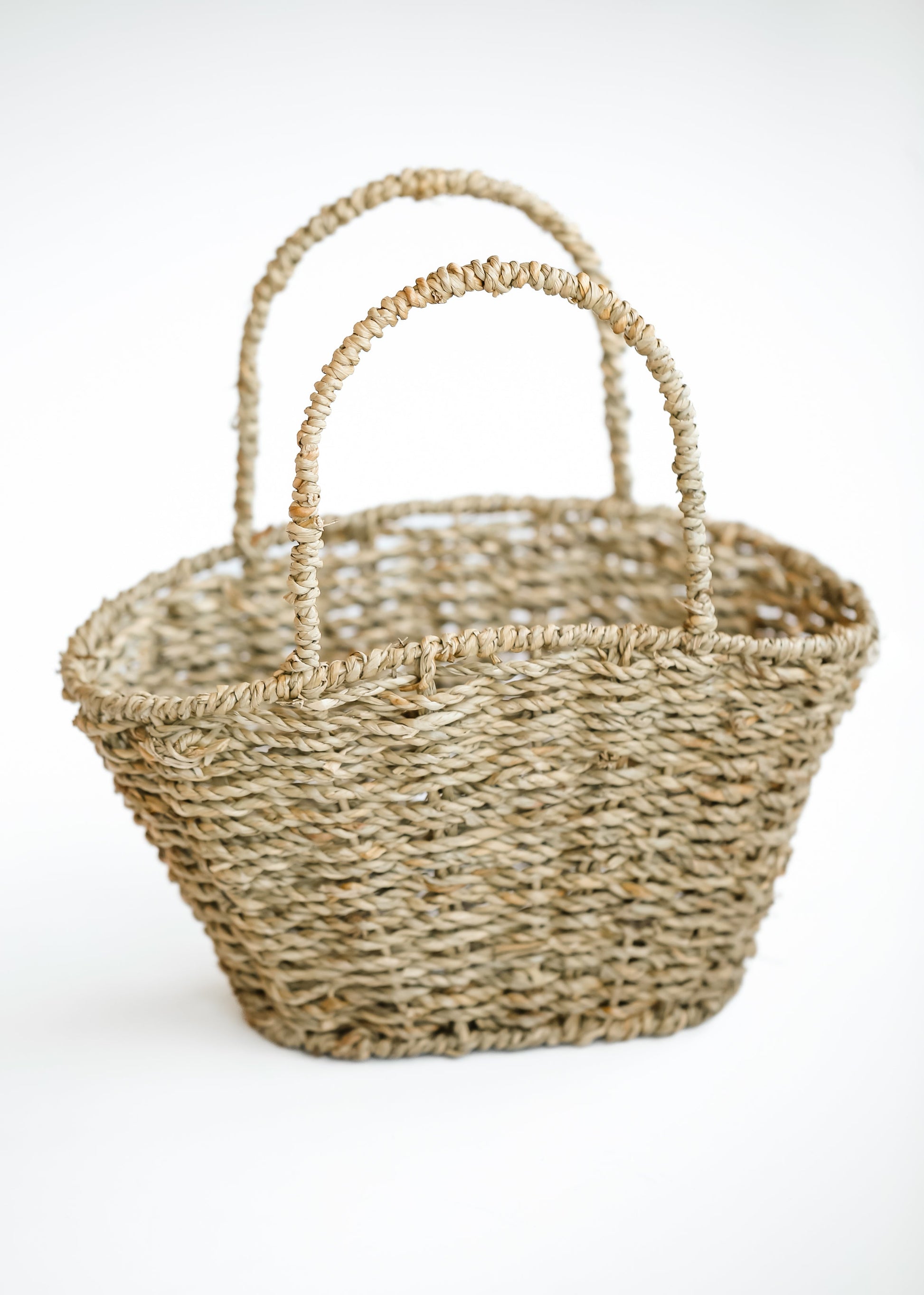 Seagrass Woven Mini Easter Basket Gifts