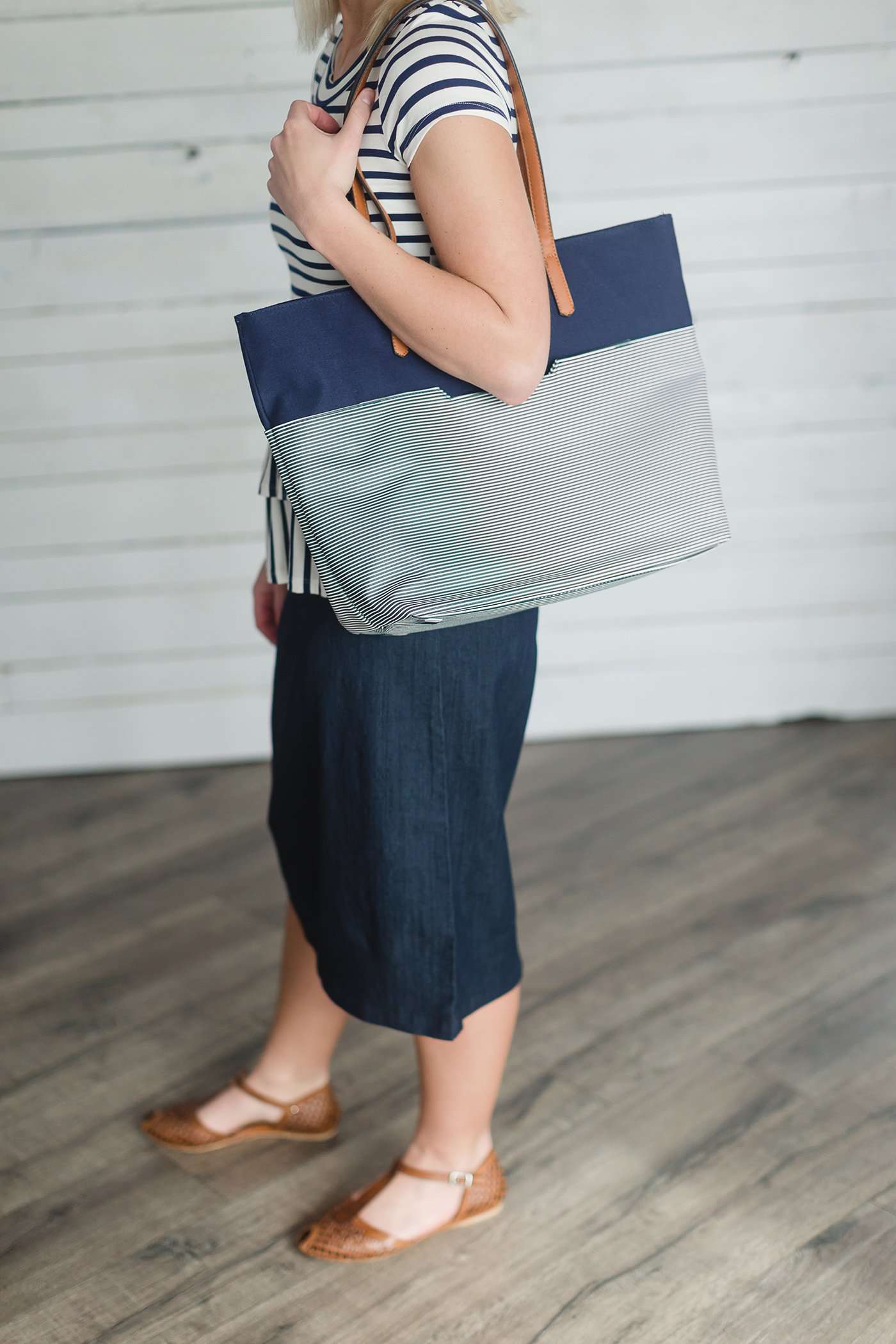 Seaside Striped Tote Accessories