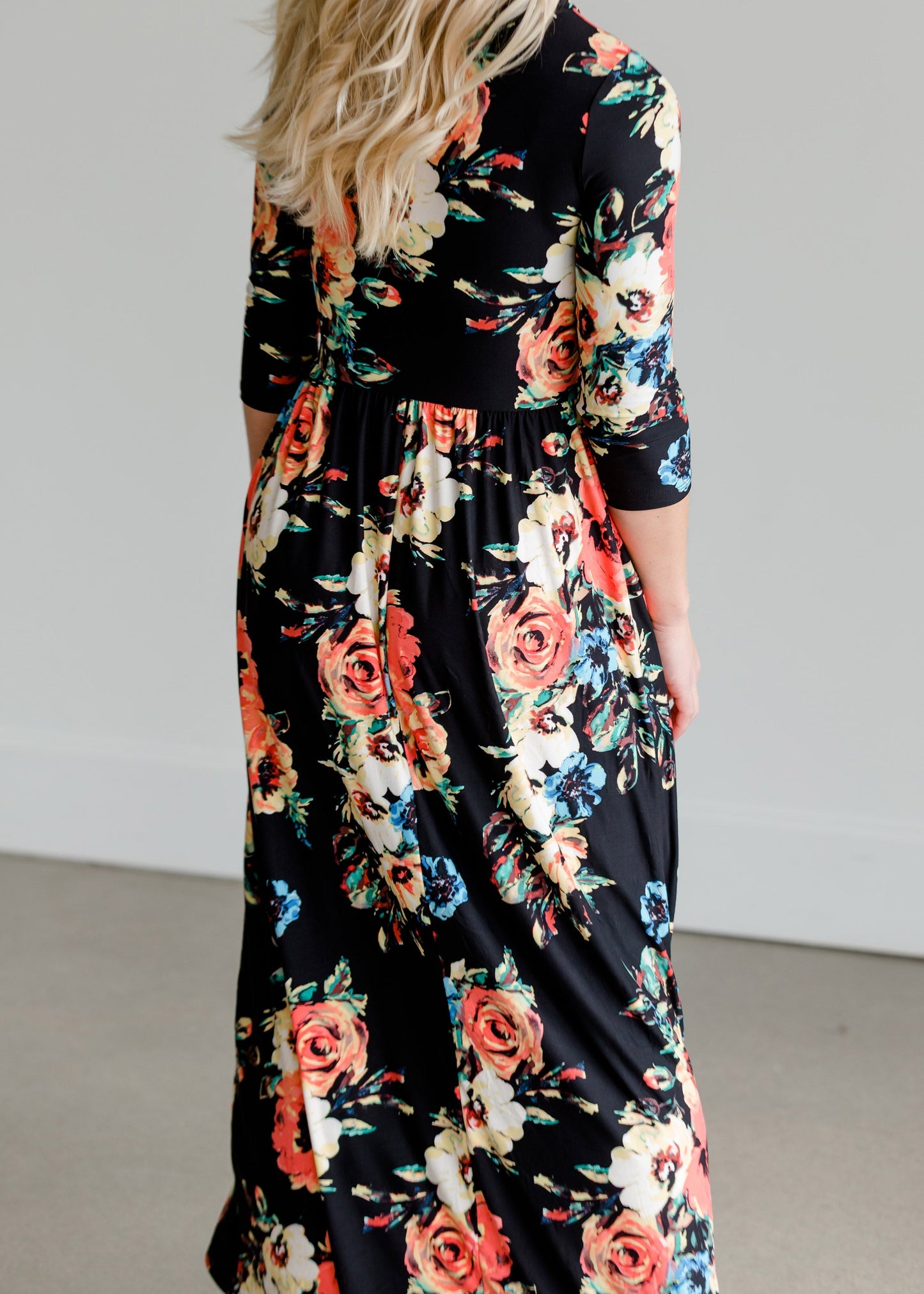 Self Tie Floral Maxi Dress - FINAL SALE Dresses
