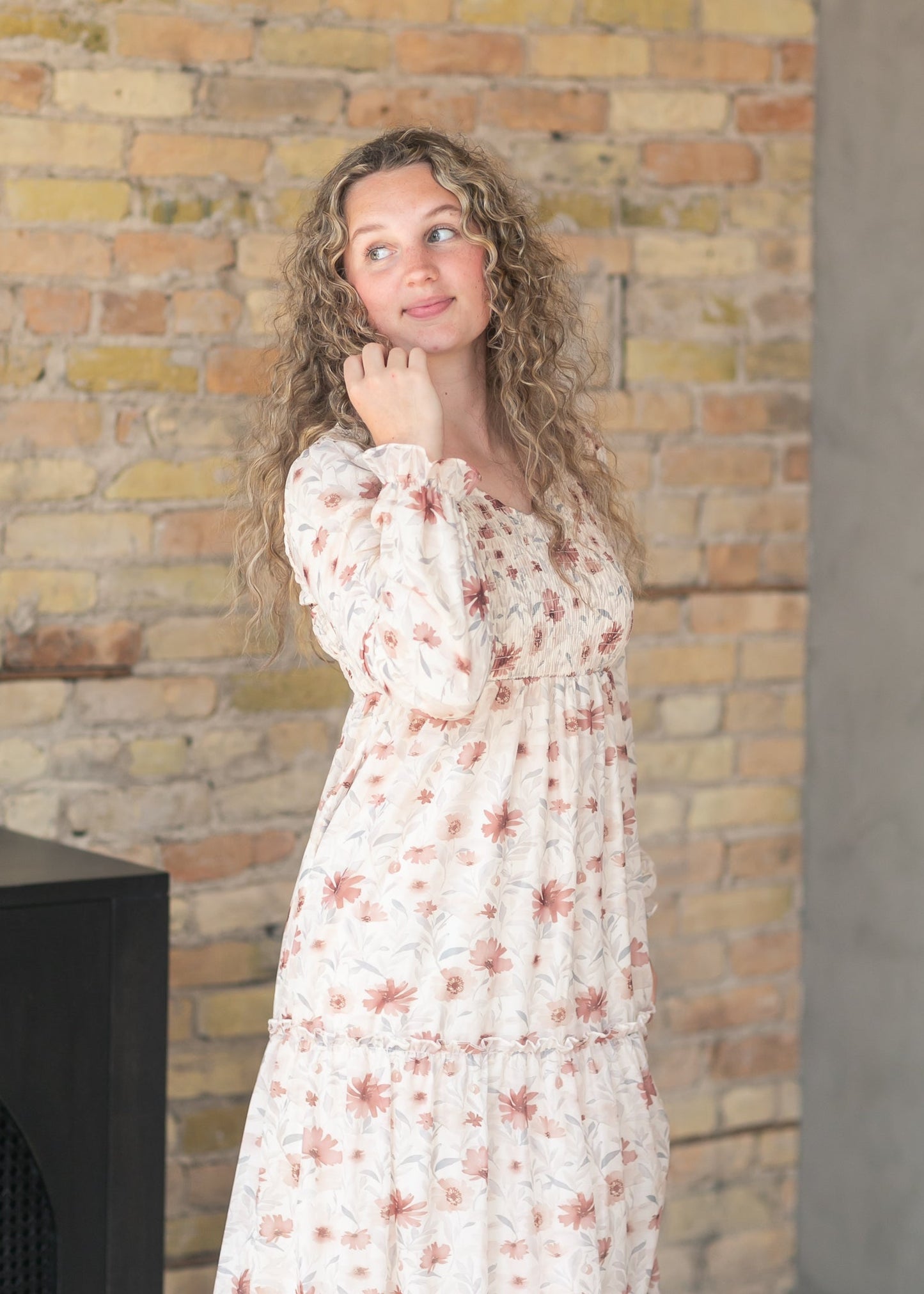 September Long Sleeve Maxi Dress FF Dresses