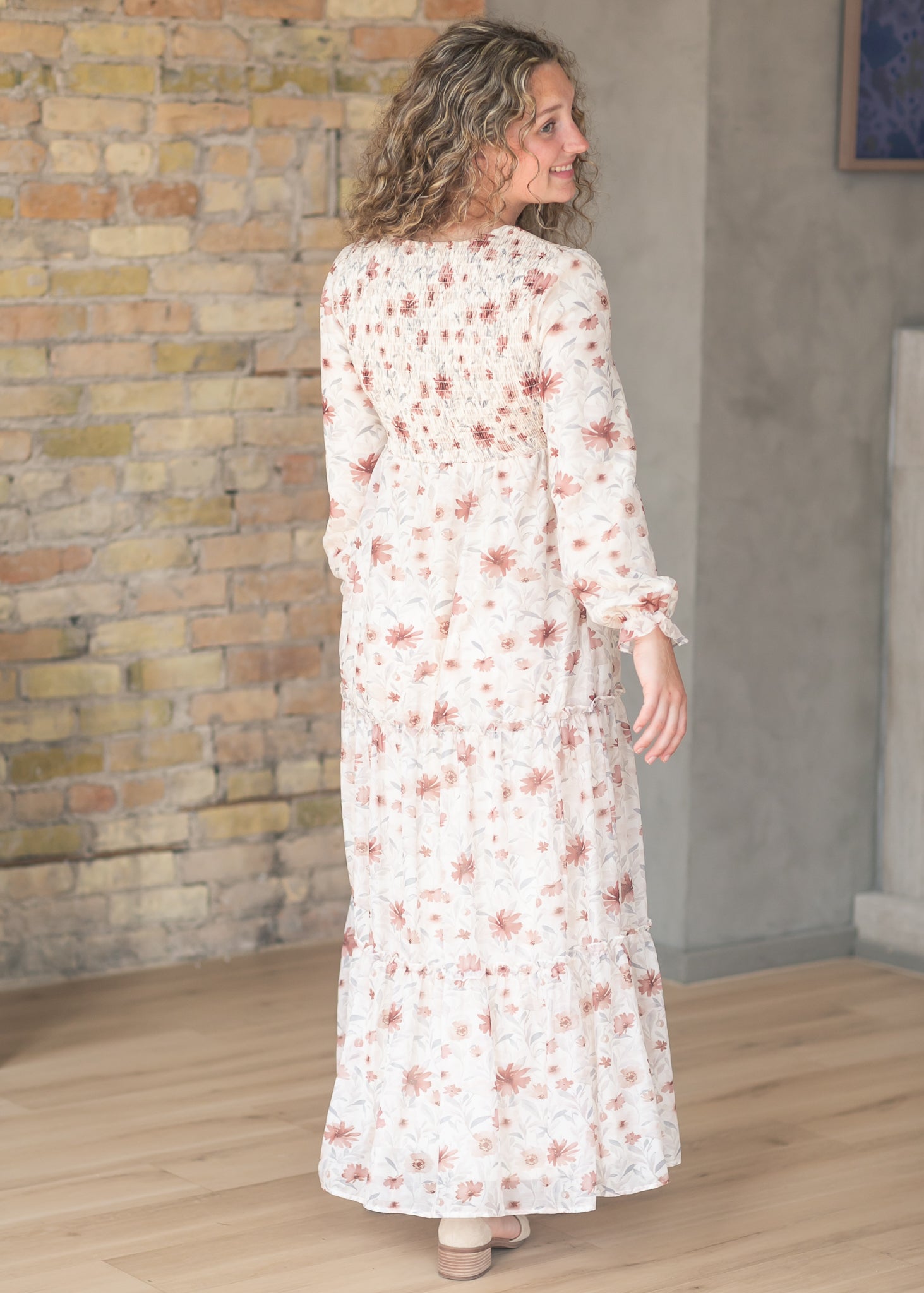 September Long Sleeve Maxi Dress FF Dresses