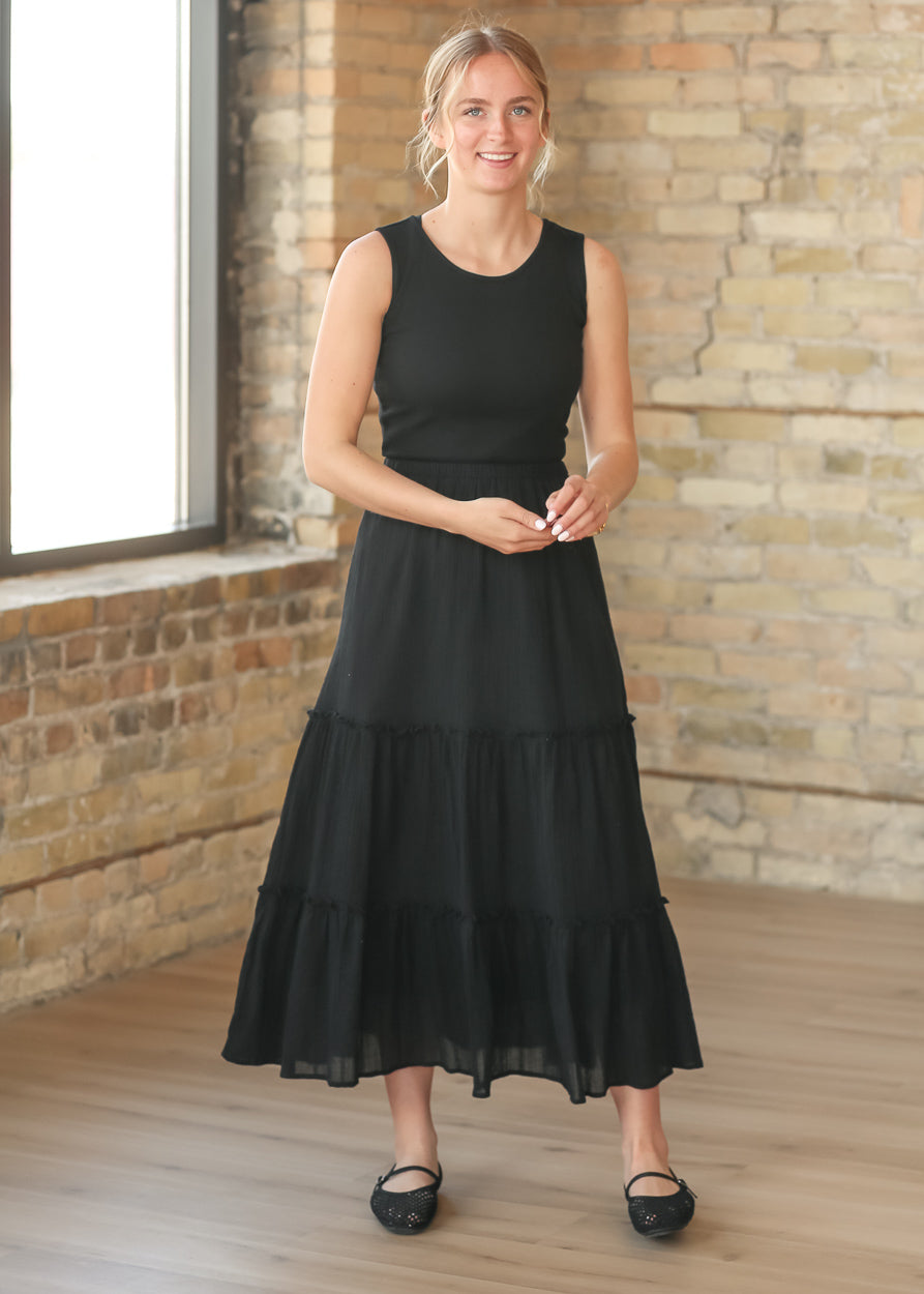black eyelet dresses Yara Mini Dress Studio 3:19 inspired silhouette Hope Dress in Eyelet