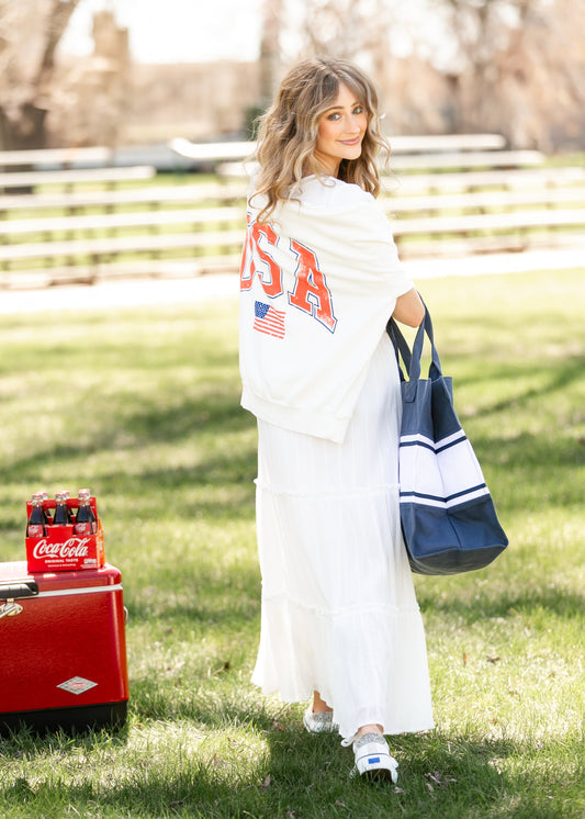 Serena Cotton Gauze Maxi Skirt IC Skirts