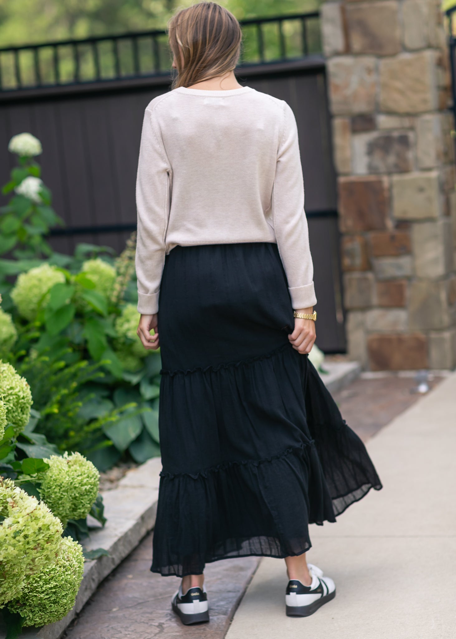 Serena Cotton Gauze Maxi Skirt IC Skirts