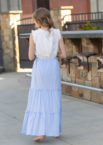 Serena Cotton Maxi Skirt IC Skirts