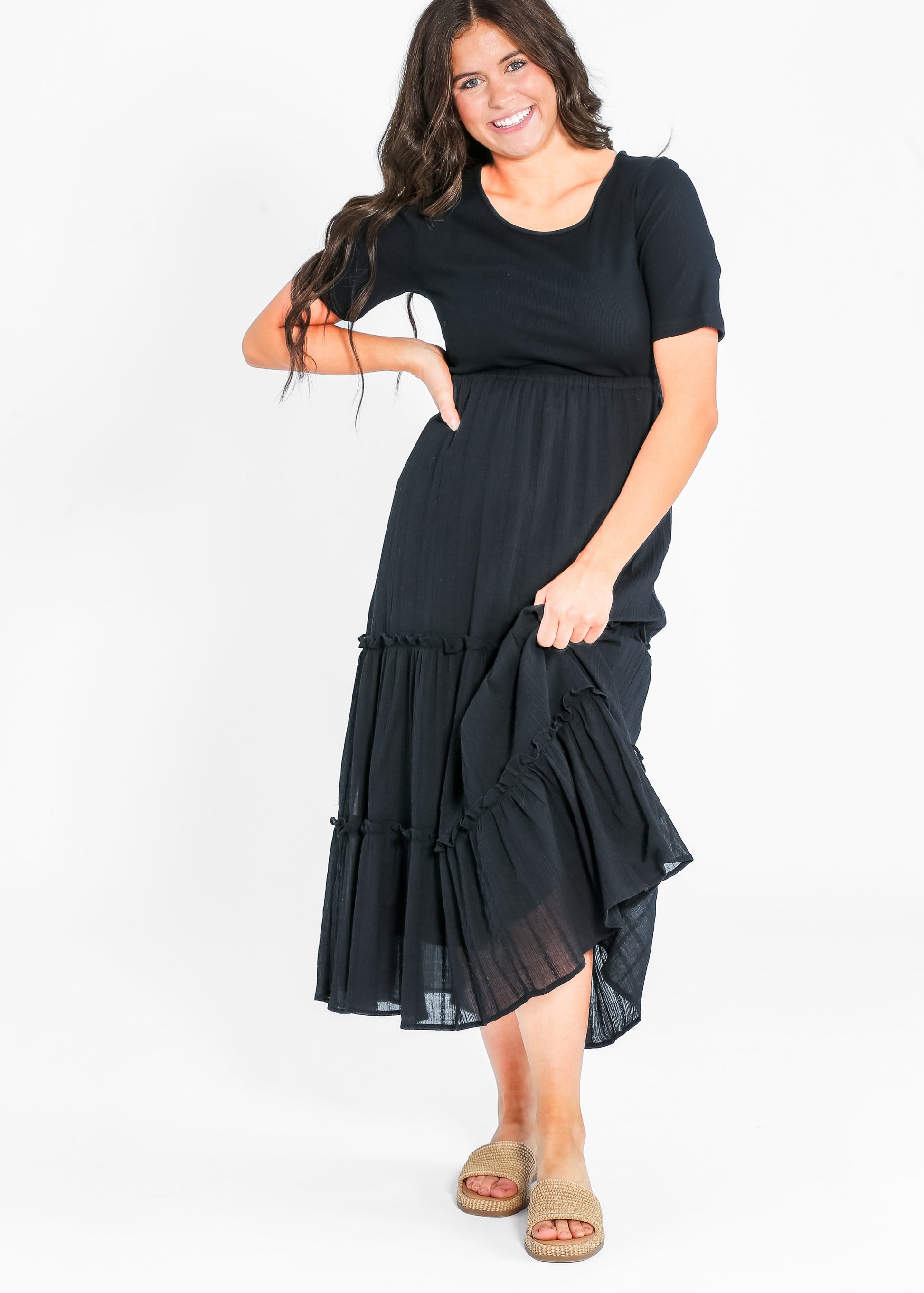 Serena Eyelet Maxi Dress - FINAL SALE Inherit Co. Serena Eyelet Maxi Dress - FINAL SALE Inherit Co.