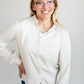 Serenity Lux Sheen Button Up Top FF Tops
