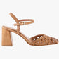 Seychelles® Bali Leather Ratten Block Heel Shoes