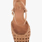 Seychelles® Bali Leather Ratten Block Heel Shoes
