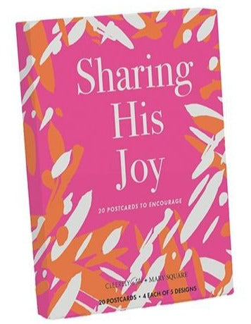 Sharing His Joy Postcard Book - FINAL SALE Home & Lifestyle