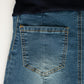 Shayla Maternity Denim Maxi Skirt Skirts
