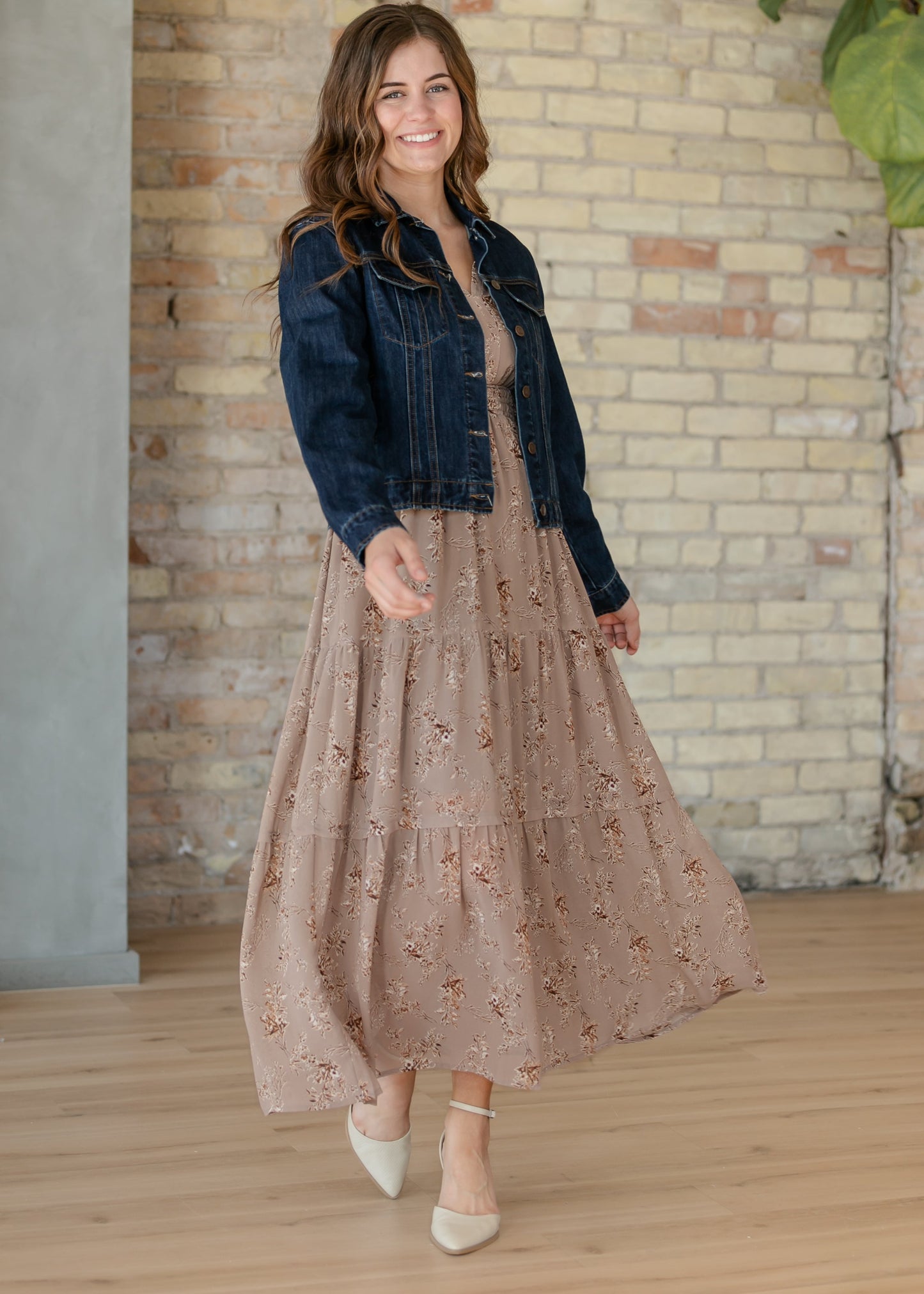 Shea Dark Wash Lightweight Denim Jacket IC Layering Essentials