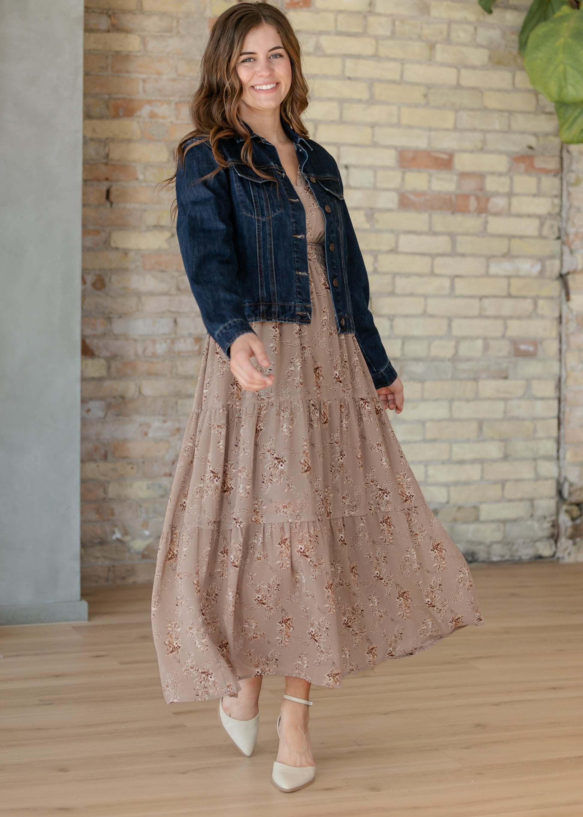 Shea Dark Wash Lightweight Denim Jacket IC Layering Essentials