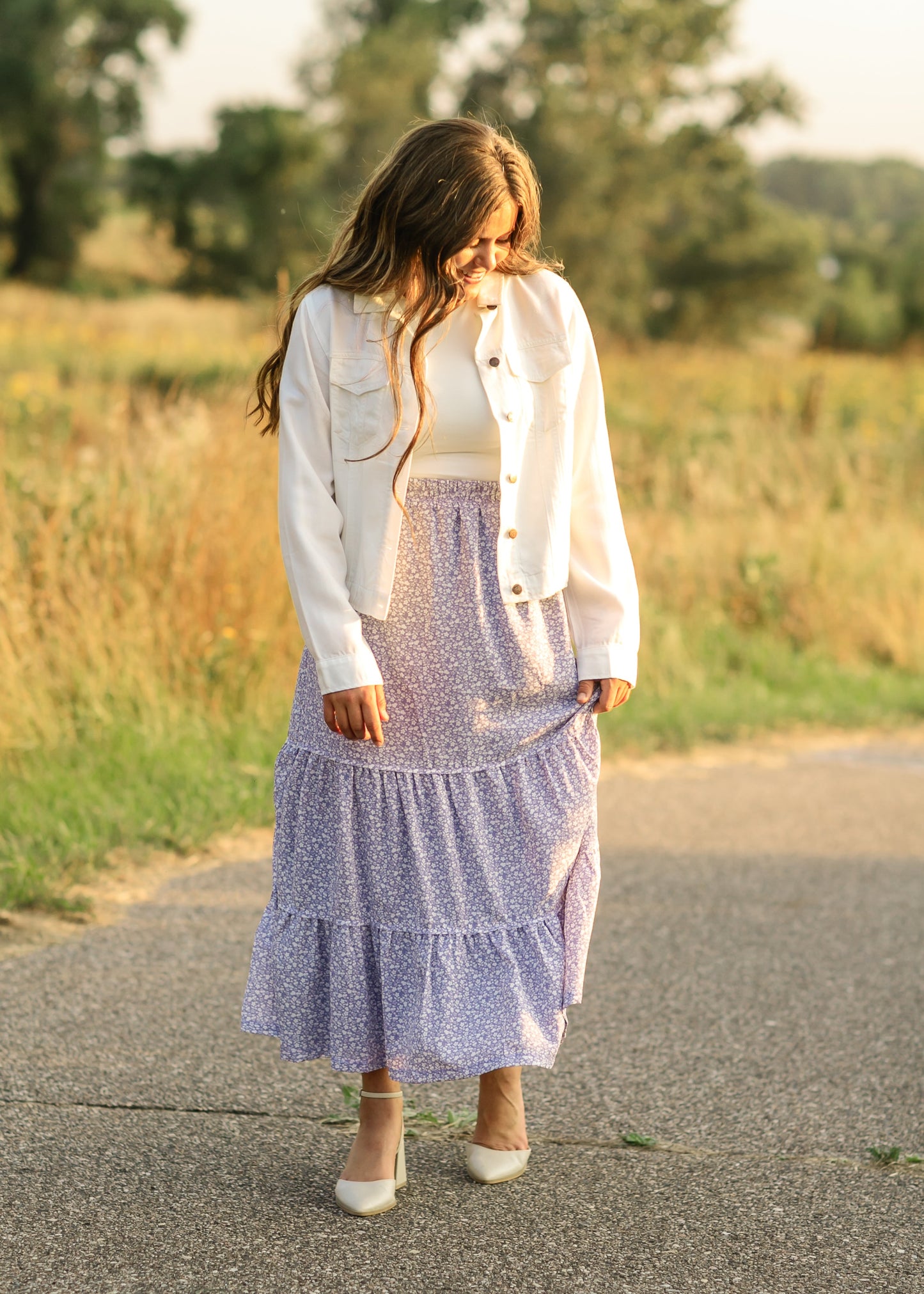 Shea Lightweight Denim Jacket