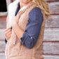 Sherpa Hooded Zip Up Vest - FINAL SALE Tops
