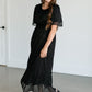 Shimmery Crinkle Maxi Dress FF Dresses