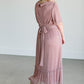Shimmery Crinkle Maxi Dress FF Dresses