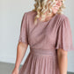 Shimmery Crinkle Maxi Dress FF Dresses