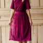 Short Sleeve Detailed Midi Dress - FINAL SALE Dresses