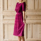 Short Sleeve Detailed Midi Dress - FINAL SALE FF Dresses
