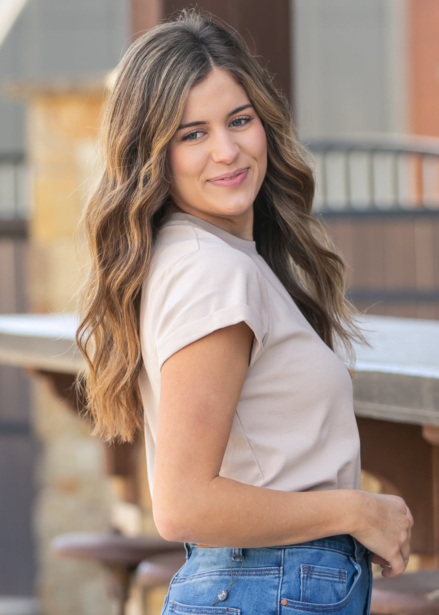 Short Sleeve Essential Basic T-shirt IC Tops