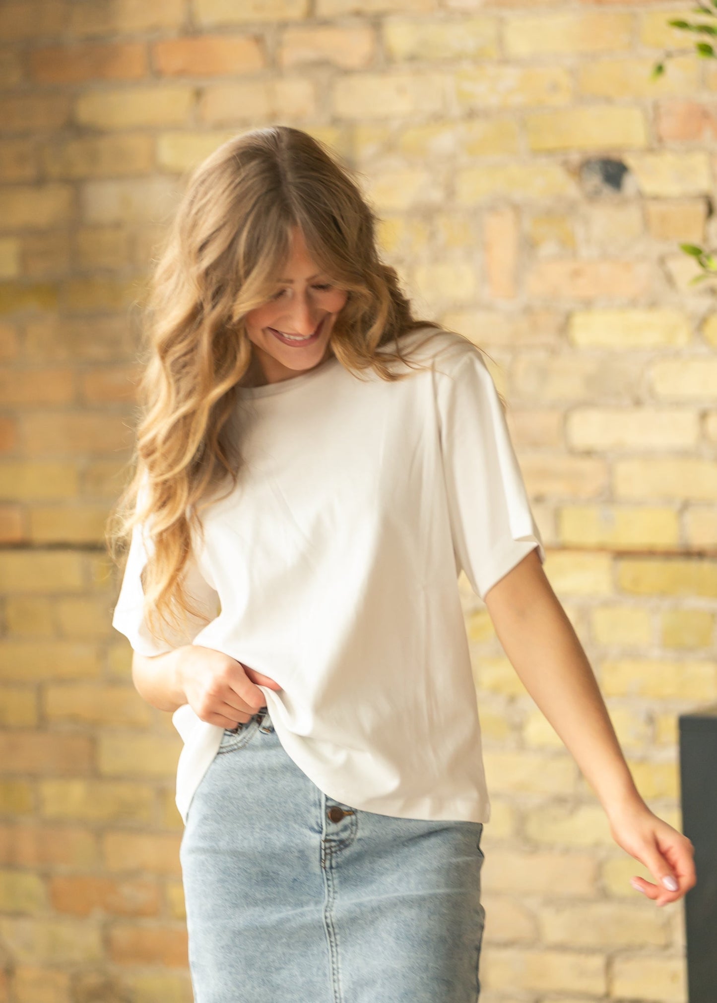 Short Sleeve Essential Relaxed T-shirt FF Tops