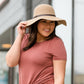 Short Sleeve Front Knot Top - FINAL SALE Tops