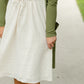 Short Sleeve Lined Tie Waist Midi Dress - FINAL SALE Dresses