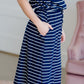 Short Sleeve Stretch Midi Dress Dresses